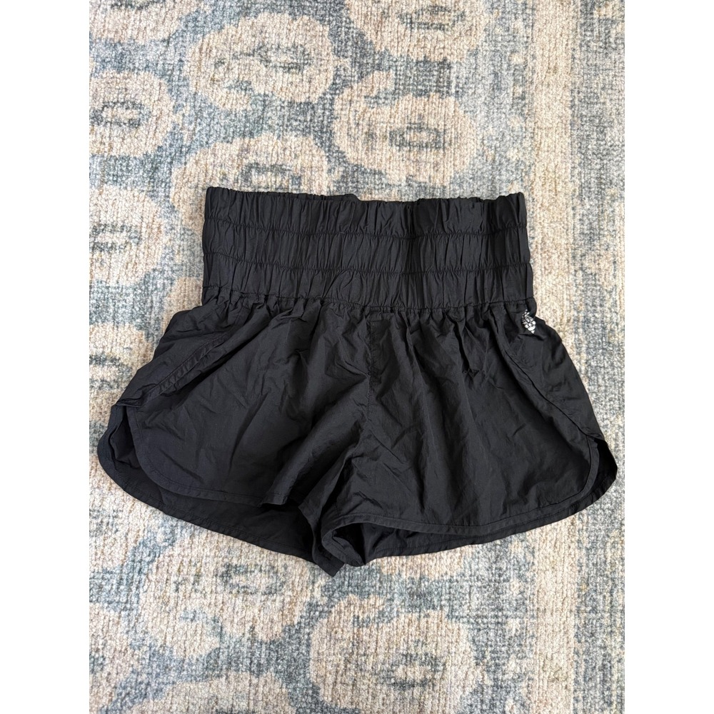 Free People The Way Home Shorts Black Medium‎ Pristine Condition